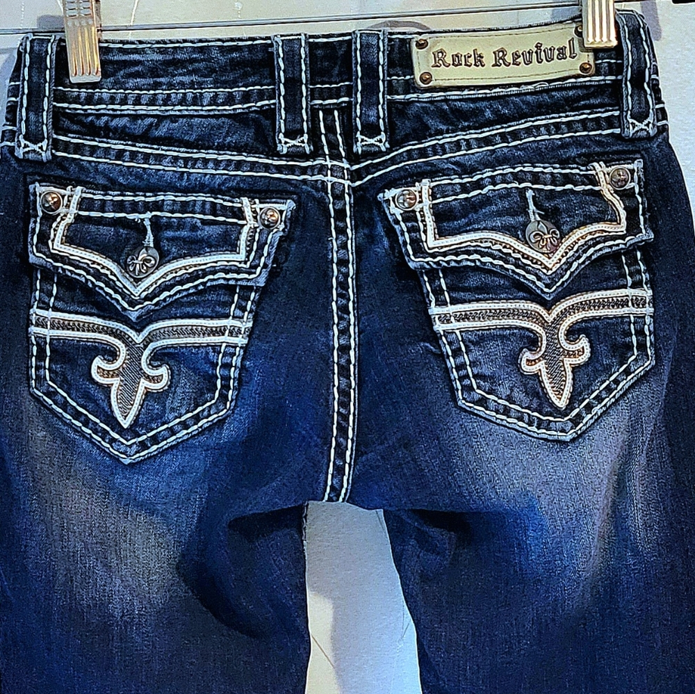 Womens Rock Revival Jeans